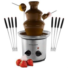 Chocolate fountain machine - chocolate,