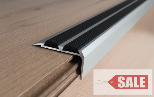 Aluminium stair nosing - stair, edge