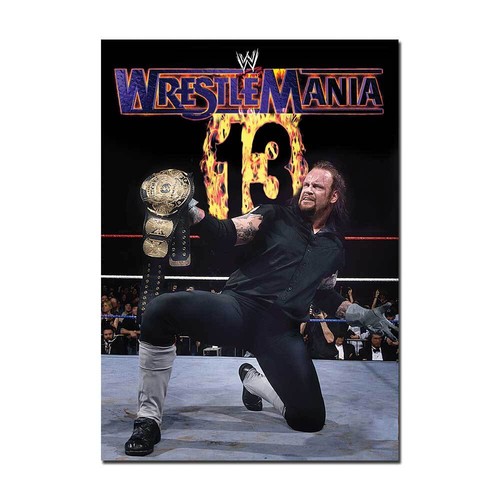 Wwe wrestlemania poster - wwe,