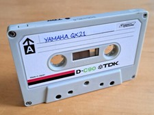 VINTAGE USED BLANK TAPE YAMAHA QX21 SEQUENCER DATA