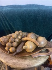 Vintage Monkey Pod 7 Wooden