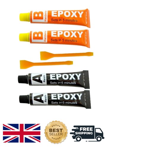 Epoxy resin and hardener - and,