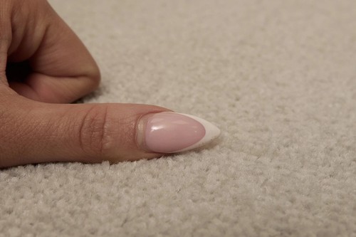 Cream colour durable twist - cream,