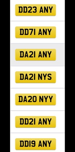 Danny number plates dvla - danny,
