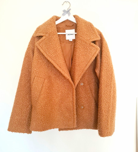 Monki oversized camel brown - monki,