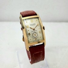 Vintage Gruen Curvex Precision Tank - Hand wound 10K Gold Filled Watch