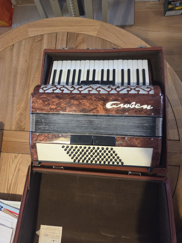 Piano accordion treble key - accordion, 34