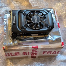 Palit GeForce GTX 1050 TI StormX 4GB Graphics Card -full height +2 slot width