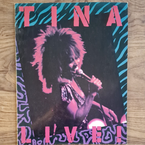 Tina turner concert programme - tina,