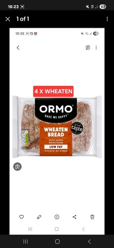 Ormo sliced wheaten - ormo,