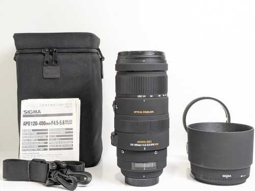 Sigma 120 400mm 5 - dg, f/4.5-5.6