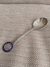 VINTAGE 1920s FREEMASON NORTH YORK LODGE No 602 ENAMELLED EPNS SPOON Rd.742832