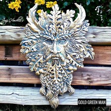 Green Man Garden Wall Plaque