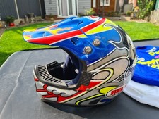 Paul Malin Replica Vintage Bell Motocross Helmet