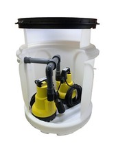 Basement Cellar Twin Sump Pump