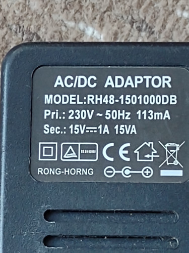 Adaptor rh48 1501000db - ac/dc,