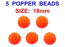 5 X 18mm POPPER BEADS DEAD