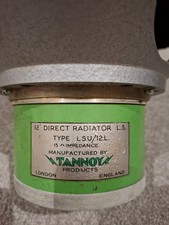 Tannoy 12" Direct Radiator