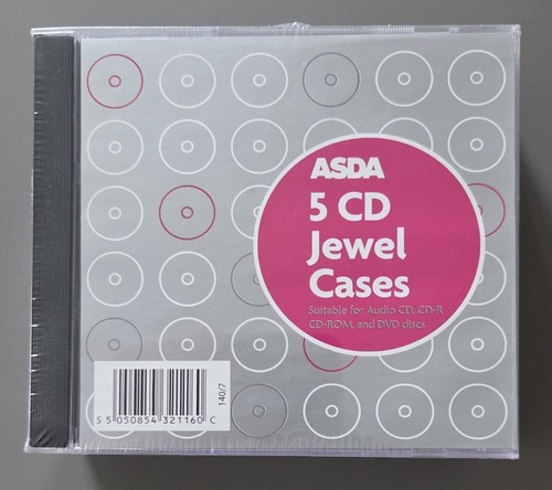Jewel cases sealed - cd,