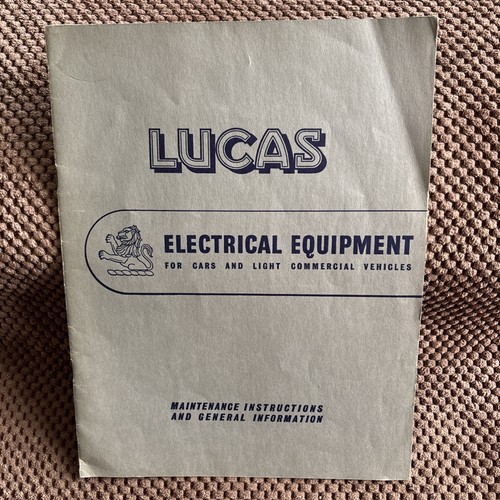 Lucas electrical equipment - electrical,