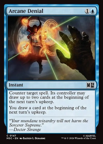 Mtg arcane denial msc - arcane,