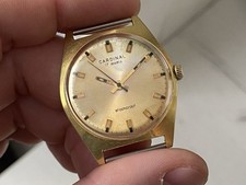 Vintage Watch Cardinal Mechanical Gold Plated AU20 Men’s USSR