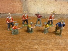 8 Vintage lead wild west