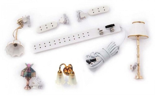 Dolls house electric light - dolls,