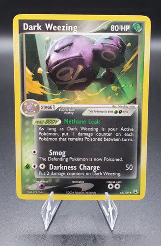 Pokémon tcg dark weezing - pokémon,