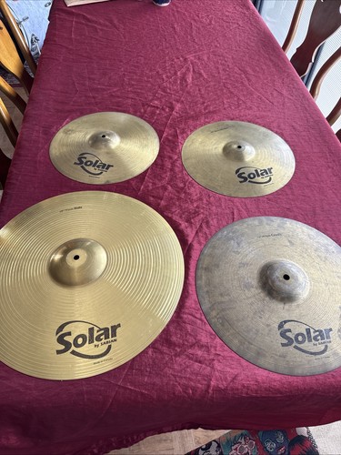 Sabian solar cymbal set - sabian,