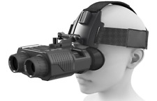 Digital Night Vision Binoculars 1080p FHD Infrared Goggles Head Mounted 4X Zoom