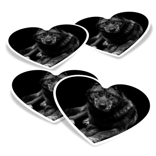 Heart vinyl stickers calm - vinyl,