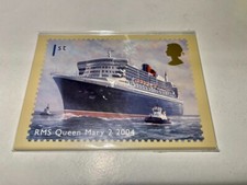 royal mail ocean liners postcards issued 13 april 2004