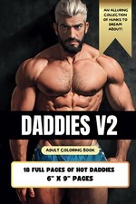 LGBTQ Coloring Book - Daddies