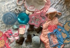 Large Baby Born Doll Accessories Bundle MODERN AND VINTAGE