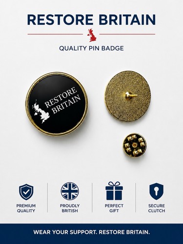Restore britain premium pin - britain,