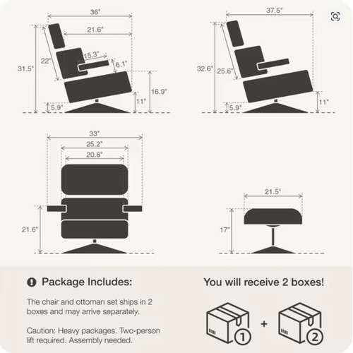Eames lounge chair and - lounge,