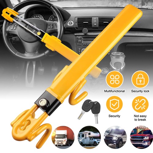 Steering wheel lock twin - twin, bar