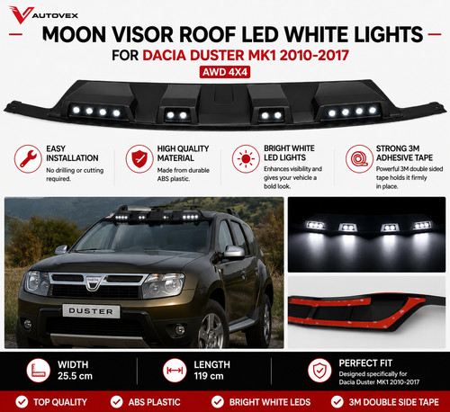 Moon visor roof led - moon,