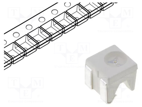 4x3 6x4mm blue smd led - 4x3.6x4mm,