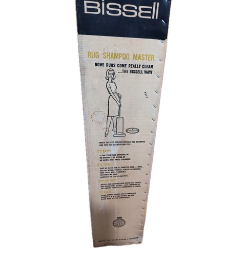 Vintage bissell shampoo - shampoo, master