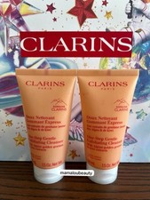 Brand New Clarins One Step Gentle Exfoliating Cleanser 100ml (2x50ml)