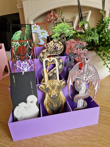 Bookmark display stand - stand, for