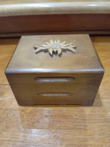 Vintage wooden swiss cuendet - vintage,