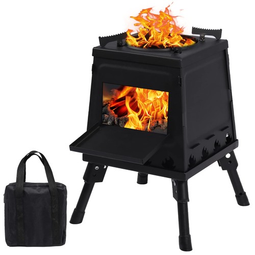 Wood burning camp stove - stove, small
