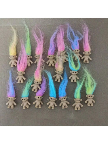 10pcs mini troll dolls - 10pcs,