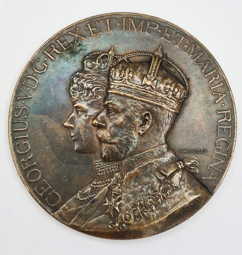 George coronation bronze - coronation,