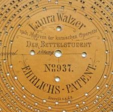 ORGAN disc Ariston organette