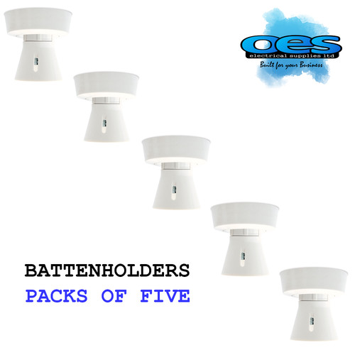 Bayonet batten white - bayonet,