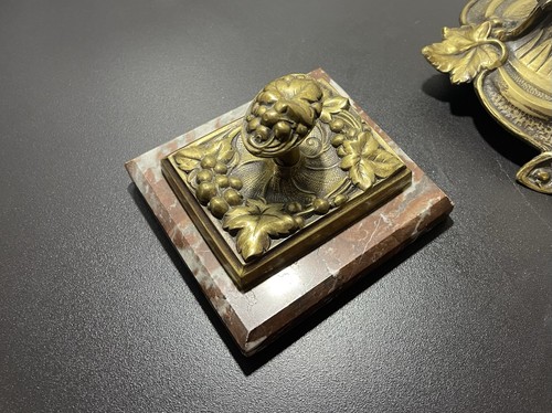 Antique paperweight bronze - paperweight,,